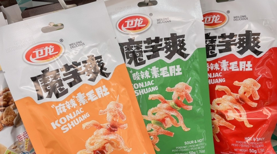 圖為魔芋爽。圖片來(lái)源：臺(tái)灣《聯(lián)合報(bào)》楊雅婷攝。